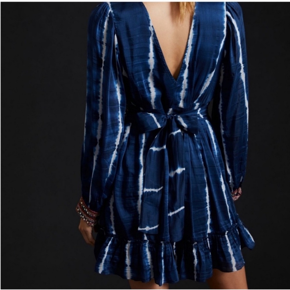 🎉Host Pick🎉NWT Anthropologie Verb By Pallavi Singhee Mini Dress - Picture 4 of 7